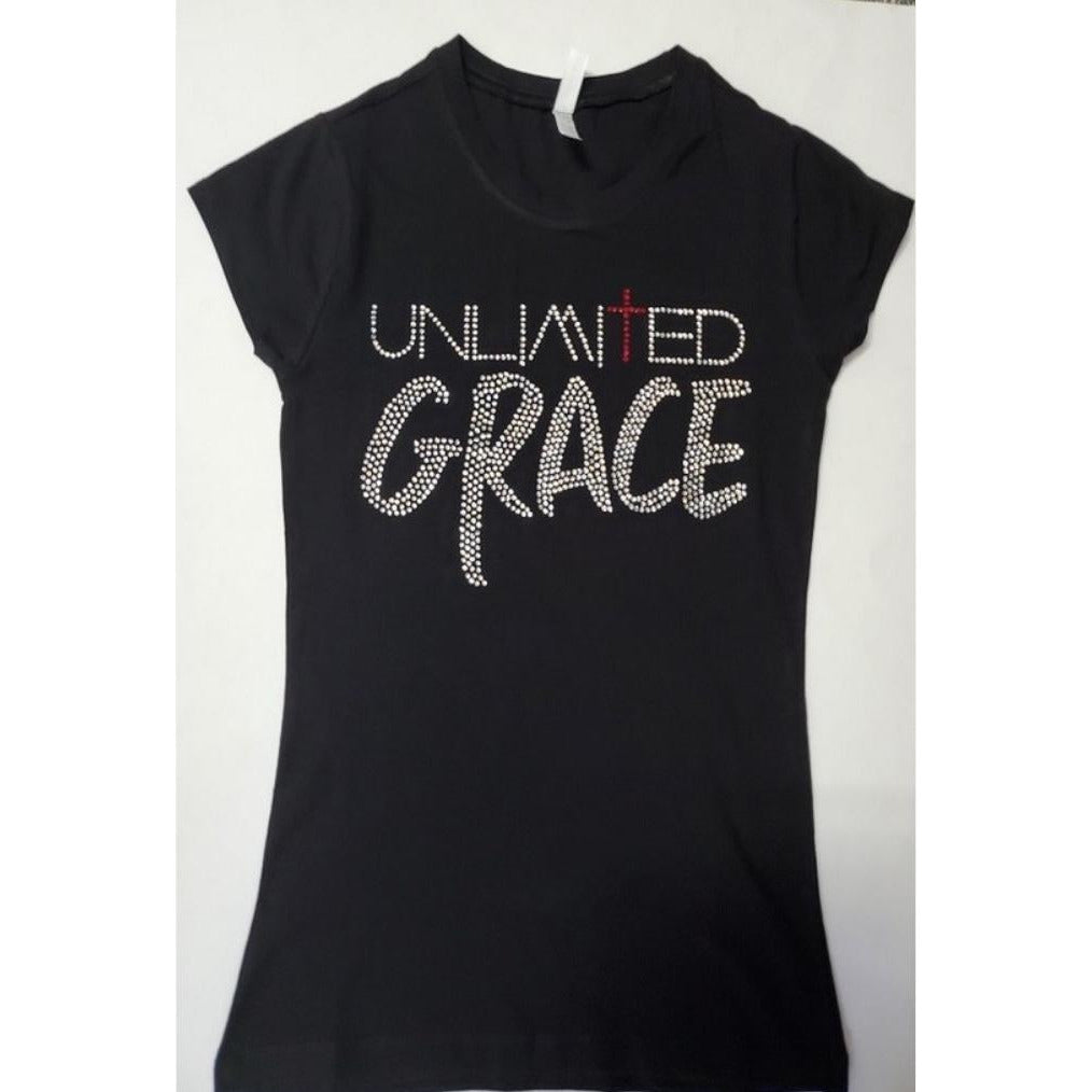 Unlimited Grace Bling T-Shirt